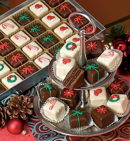 Decadent Holiday Petits Fours